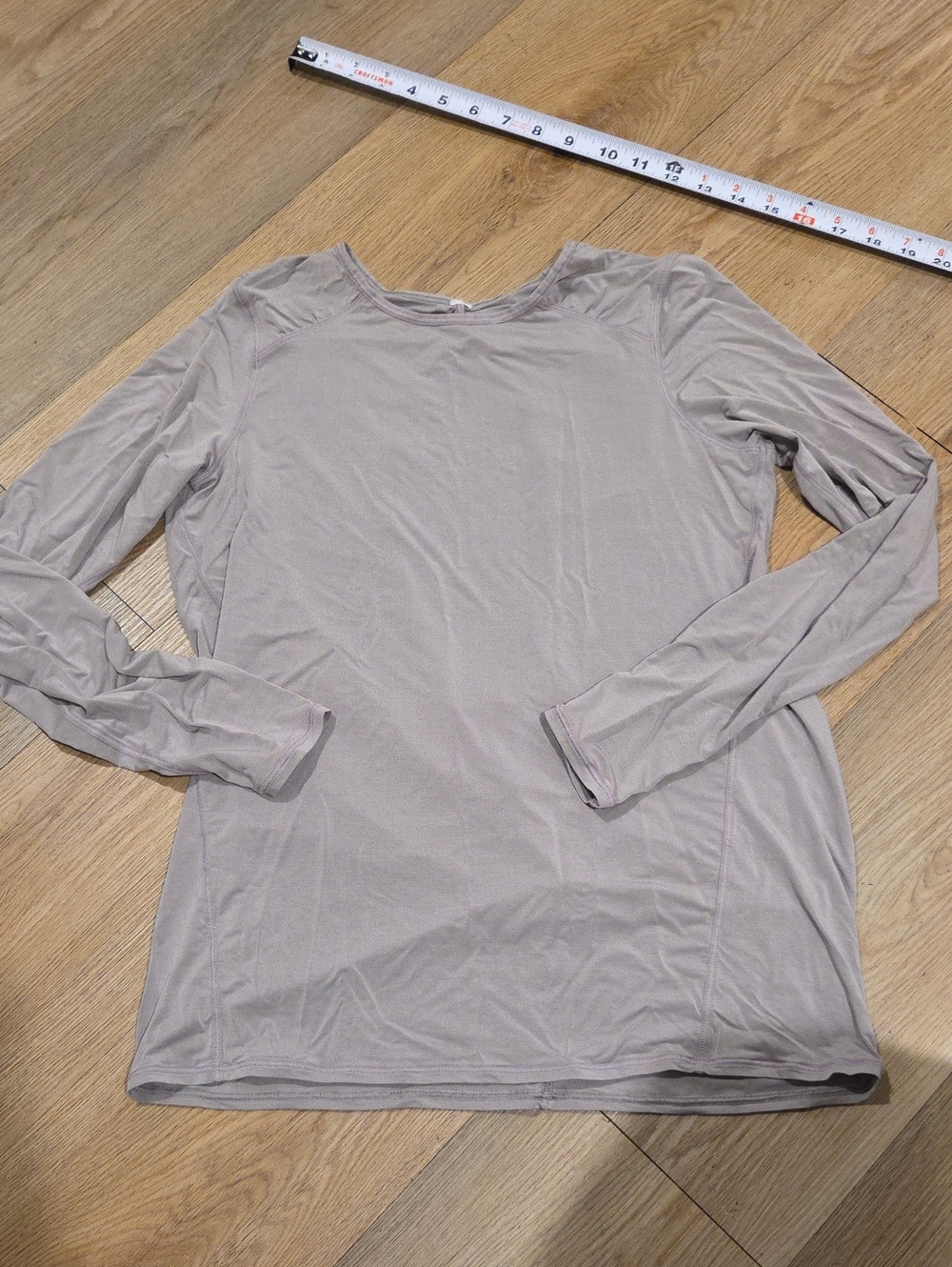 lululemon athletica Long Sleeve Crew Top in Light Purple